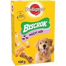 Esranın Dünyası Pedigree Biscrok Multi Mix 500G Köpek Ödül Bisküvi Köpek Ödül Maması