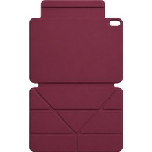 Hobibahçem iPad 2025 10.9 10.nesil (A16) Edz Manyetik Standlı Tablet Kılıfı - Mürdüm