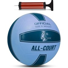 Esranın Dünyası All Court Voleybol Topu Pompa Dahil Set Kauçuk Dikişsiz Yekpare Üretim Iç Dış Mekan No:5