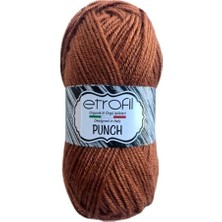 Esranın Dünyası Etrofil Punch El Örgü Ipliği 25 gr 72102 Kahverengi