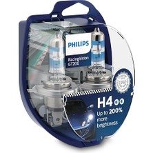 Esranın Dünyası Philips H4%200 Racing Vision GT200 Ampül Seti 2 Adet