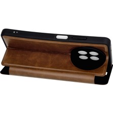 Hobibahçem Realme 12 5g Kılıf Flip Cover - Taba