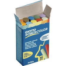 Esranın Dünyası Robercolor Tebeşir, 10'lu Kutu, Karışık Renkler