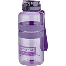Esranın Dünyası Tritan 1500ML 1.5 Litre Me Boy Yenilenen Renkler (Mor)