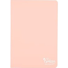 Esranın Dünyası Colors A4 60 Yaprak Kareli Defter, Somon