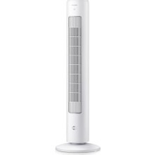Esranın Dünyası Philips Kule Tipi Fan 5000 Serisi, 105 cm Ince Tasarım, Uzaktan Kumanda, Zamanlayıcı, 3 Hız, 3 Mod, 40W, Güçlü Ama Sessiz Hava Akışı, Aromaterapi Için Uygun, Beyaz, CX5535/00