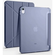 Hobibahçem iPad 2022 10.9 (10.nesil) Kılıf Kalemlikli Mars Tablet Kılıfı - Lavender