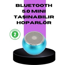Taşınabilir Mini Bluetooth Hoparlör 9m Menzil Dahili Mikrofon