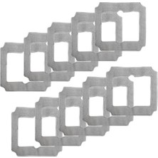 Esranın Dünyası Paspas Pedleri, Ecovacs Için, Yeniden Kullanılabilir Mikrofiber Bezler, Otomatik Pencere Temizleyici Robotu Için, Yıkanabilir Yedek Parça Aksesuarları, 4/10 Paket (10 Paket)