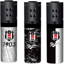 Onr Store Beşiktaş Temalı Desenli Gazlı Çakmak Seti 3\'lü Taraftar Koleksiyon Çakmağı