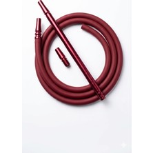 Meka Shısha Nargile-Silikon Marpuç Solft Metal Başlıklı Marpuç Burgulu Nargile Marpuçu - Hortumu