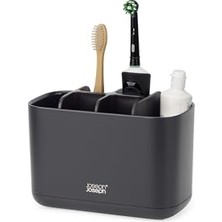 Esranın Dünyası Joseph Joseph Easystore Büyük Diş Fırçası Kabı Mat Siyah Banyo Organizatörü 70599