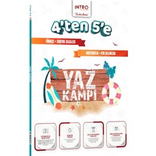İntro Yayınları 4'ten 5'e Tüm Dersler Yaz Kampı Türkçe Sosyal Bilgiler ve Matematik İçin