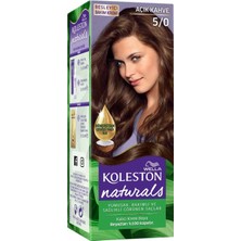 Koleston Naturals Saç Boyası 5/0 Açık Kahve 110 ml 2 Adet