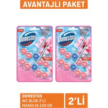 Domestos Wc Blok 2'li Manolya 2X100 G 2 Adet