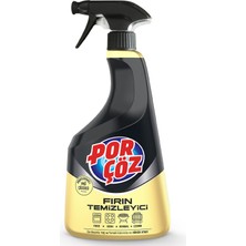 Porçöz 750 ml Fırın Temizleyici Sprey Profesyonel Yağ Çözücü Etkisiyle Güçlü Temizlik