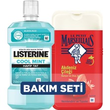 Le Petit Marseillais Çilek 250ML + Listerine Coolmint 250ML 3 Adet