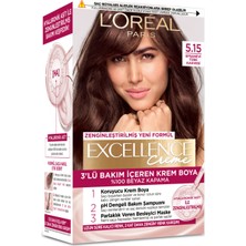 L'Oréal Paris Excellence Creme Saç Boyası - 5.15  Efsanevi Türk Kahvesi 192 ml 2 Adet
