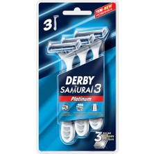 Derby Samurai Platınum 3 Blister 3'lü 4 Adet