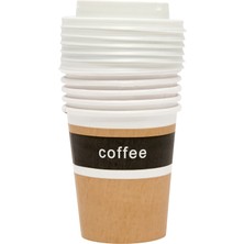 Propack 8 Oz (250 Ml) To Go Bardak ve Kapak Seti 6'lı 3 Adet