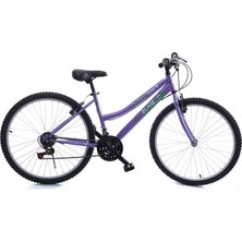 SHIMANO Blade Flores 26 Jant 21 Vites Kadın Dağ Bisikleti Mor