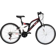 SHIMANO Blade WX600 26 Jant 21 Vites Erkek Bisikleti Siyah-Beyaz