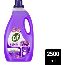 3 Adet Cif Zemin Temizleyici Lotus 2500 ml