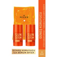 Nuxe Güneş Koruyucu Stick Serum SPF50+ 25 gr 2 Adet - Plaj Çantası Hediye