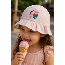 Baby Hola 4-8 Yaş 52CM Kız Çocuk Yazlık Şapka Y2326003