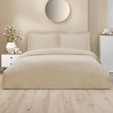 Özdilek Çift Kişilik Ranforce Nevresim Takımı Pure Daisy Bej