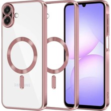 Aslanoğlu Store Mey Ithalat®  Samsung Galaxy A07 4g Kross Magneticsafe Kapak - Rose