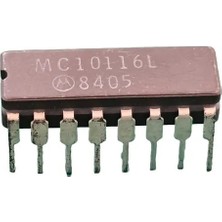 Devre Dünyası MC10116L MC10116 Triple Line Receiver Entegresi - DIP16