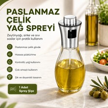 PratikBir Paslanmaz Çelik Yağ Spreyi