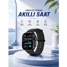 Hace Bazaar Akıllı Saat Bluetooth Bağlantılı Nfc ve Gps Uyumlu Nabız Ölçer Sesli Görüşme