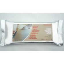 Esranın Dünyası Seramik Kil Hamuru, Beyaz 1000 Gr(1 Kg) Fırınlamaya Gerek Olmayan Güzel Sanatlar Figür Heykel Modelleme Oyun ve Montessori Sınıfları Için Toksik Olmayan Doğal Kil