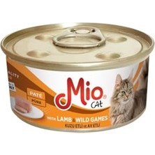 Esranın Dünyası 85 gr Kedi Yaş Mama, Kuzu Etli ve Av Etli x 24 Adet