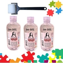 Esranın Dünyası 3 Adet 250 ml Puzzle Yapıştırıcı ve Dağıtıcı Fırça