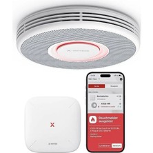 X-Sense XS0B-MR Duman Dedektörü SBS50 Baz Istasyonlu,kablosuz, Yangın Alarmı