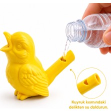 Kuş Sesli Su Düdüğü 3D Yazıcı Üretimi Gerçekçi Kuş Sesi Çıkaran Eğlenceli Oyuncak