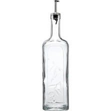 Esranın Dünyası Metal Tıpalı Şeffaf Yağlık ve Sirkelik, 1 Litre