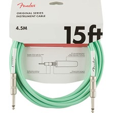 Esranın Dünyası Original Series Instrument Cables 4.5 Metre - Surf Green Enstrüman Kablosu