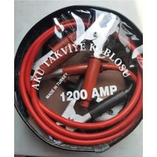 Esranın Dünyası Akü Takviye Kablosu, 2 Metre, 1200 Amper