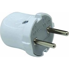 Far Erkek Fiş Mimoza 6A 250V TS40 Giriş Tipi ile Güçlü Bağlantı Sağlayan Kaliteli Fiş