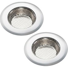 Esranın Dünyası 7 cm Paslanmaz Çelik Lavabo Süzgeci - Küçük Boy Mutfak ve Banyo Eviye Gider Koruyucu, Tıkanma Önleyici Metal Süzgeç - Dar Giderler Için Ideal Evye Filtresi (1 Adet)