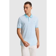 U.S. Polo Assn. Erkek Aqua Regular Fit Polo Yaka Tişört 50326959-VR007