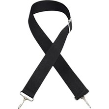 Esranın Dünyası Exception Siyah Çanta Askısı Çanta Kayışı (Siyah Metalik)