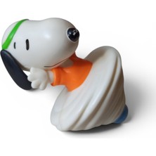 Hureggo Vintage Mcdonald's Happy Meal 2018 Snoopy Dönen Topaç Figür Oyuncak