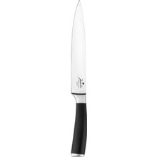 Jumbo New Utsuri Alman Çeliği Dilimleme Bıçağı 20 cm