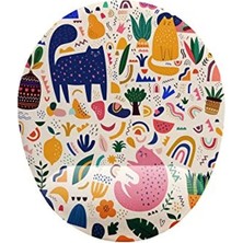 Esranın Dünyası Kedili Tasarımlı Bilek Destekli Mouse Pad, Konforlu Kullanım
