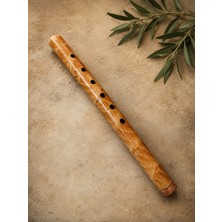 Hureggo Doğal Kamış Dilsiz Kaval - El Yapımı Çoban Kavalı 24 cm